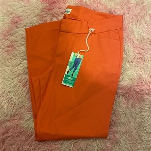 NWT coral pixie pants